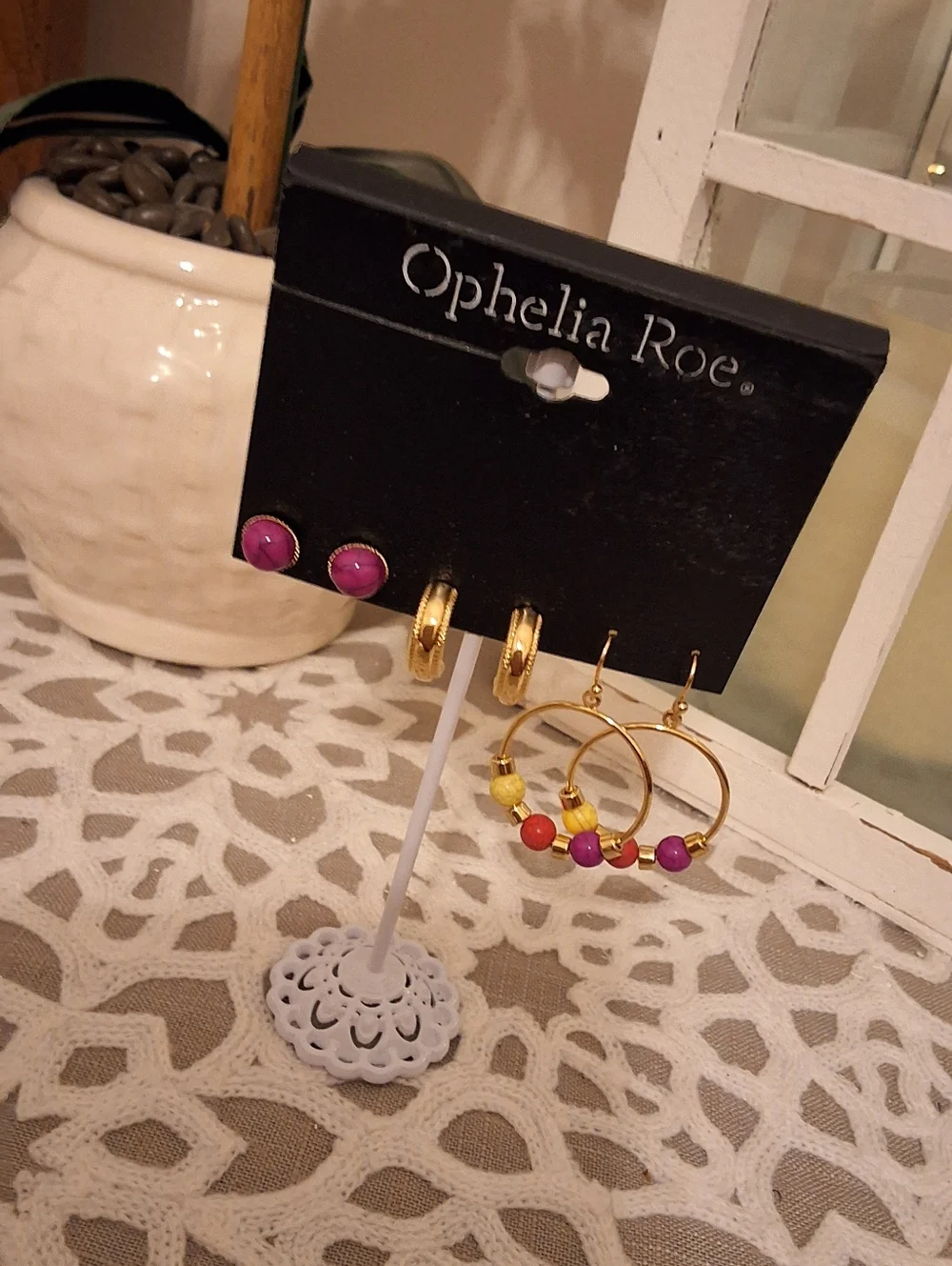 Ophelia Roe, NWT, Multiple Earring Set - Picture 5 of 5